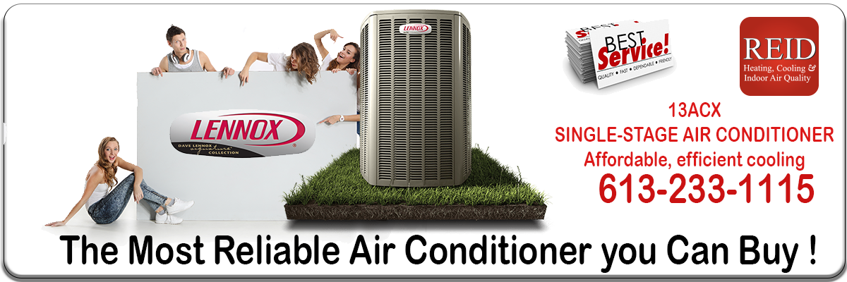 This is our Main Page Title Second Image, It says Reid Heating and Cooling